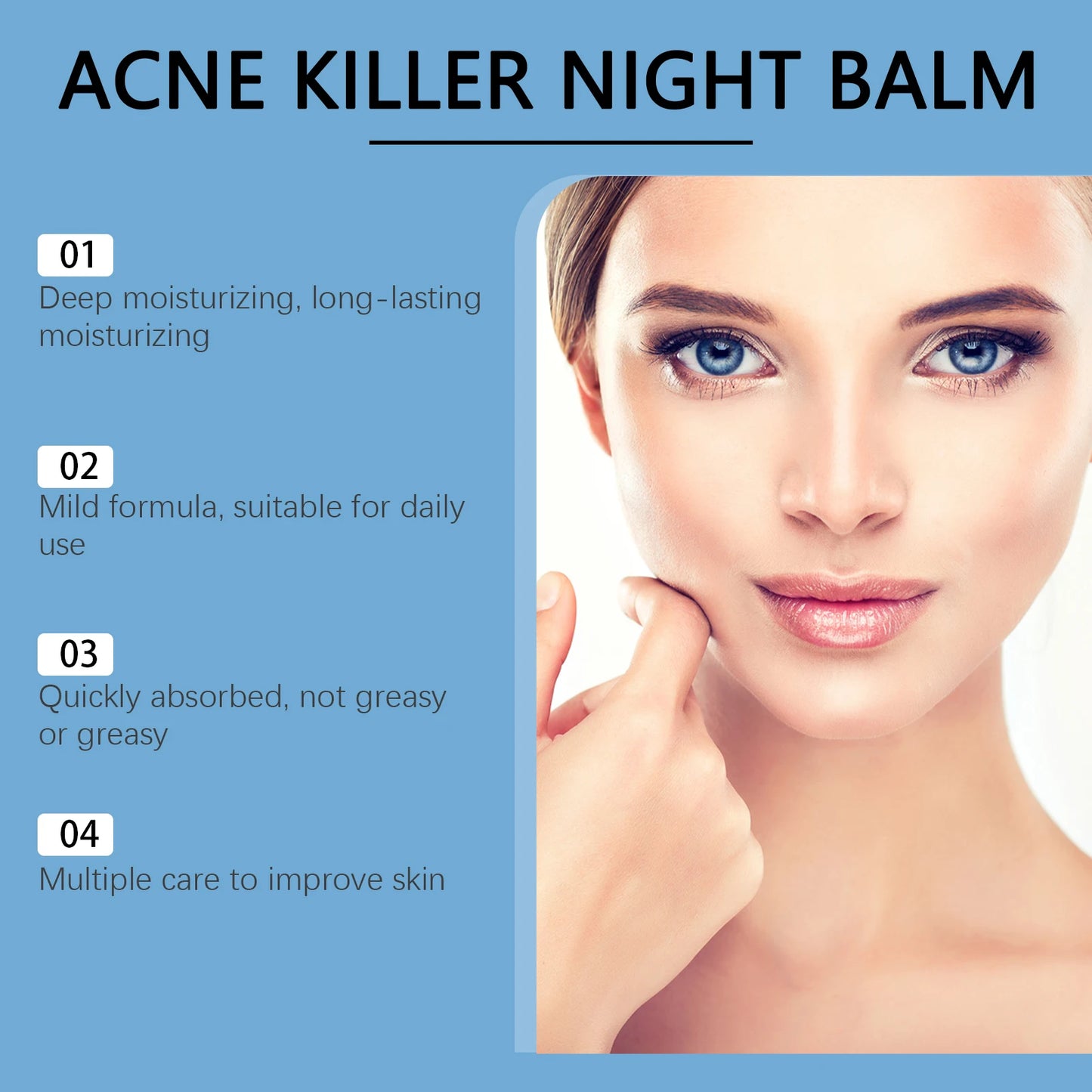 Rituel pour éliminer l'acné et les rougeurs